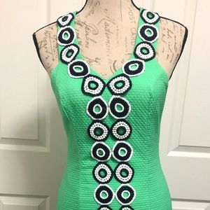 Lilly Pulitzer V-Neck Shift Summer Dress Size 00